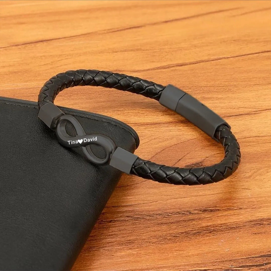 Titan Leather Bracelet