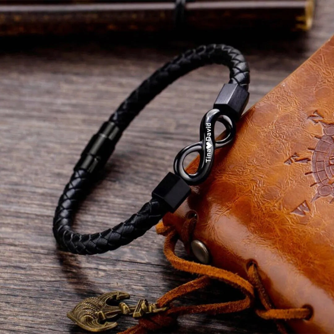 Titan Leather Bracelet