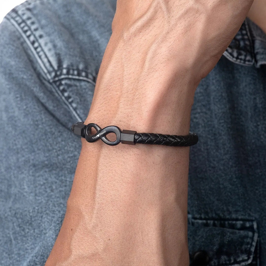 Titan Leather Bracelet