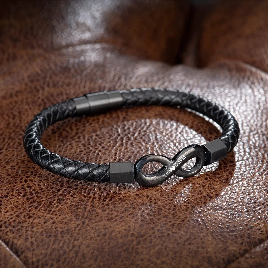 Titan Leather Bracelet