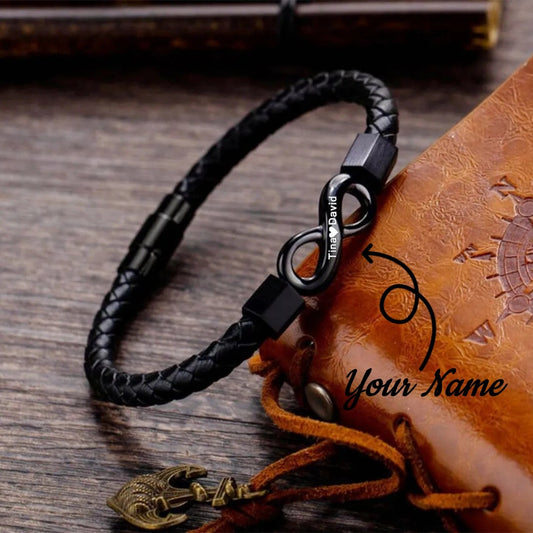 Titan Leather Bracelet